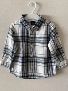 Baby Gap チェックネルシャツ 90