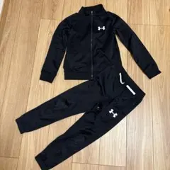 アンダーアーマージャージ上下セット130黒