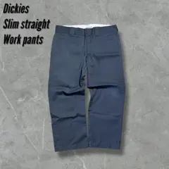 Dickies ディッキーズ SlimStraight ワークパンツ アンクル丈