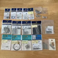 アクセサリーパーツ　シルバー系　まとめ売り　TOHO他