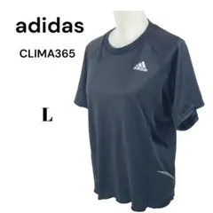 アディダス　CLIMA365　インナーTシャツ【L】ブラック￼