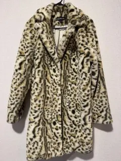 レオパード柄 ファーコート