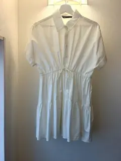 【ZARA ザラ】　ワンピース シャツ