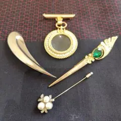 大きめブローチ