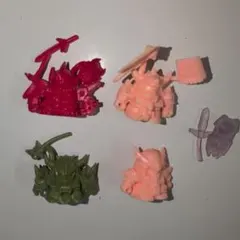 SDガンダム 消しゴム 古いガシャポン4個