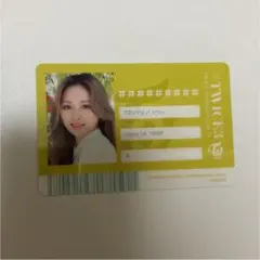 #TWICE3 twice ツウィ IDカード トレカ
