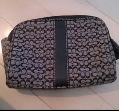 COACH ポーチ ミニシグネチャー 美品
