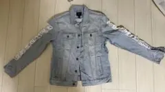 Forever21 デニムジャケット　ダメージ　ジージャンのサムネイル