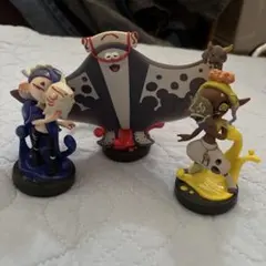 スプラトゥーン　アミーボ　すりみ連合セット　[フウカ、ウツホ、マンタロー]