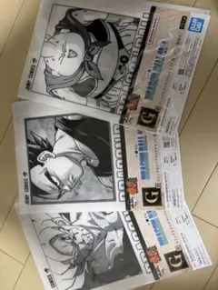 一番くじ ドラゴンボール 40th G賞 コミックスクリアファイルセット 3枚