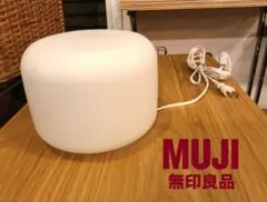 美品 廃盤 MUJI 無印良品 床置きライト 小 フロストガラス