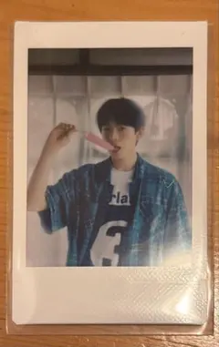 NCT WISH 展示会 チェキ トレカ ユウシ　インスタントフォトカード