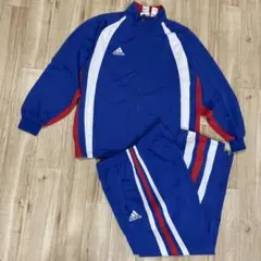 adidas 国旗タグ トラックジャケット セットアップ 3本ライン y2k adidas 国旗タグ トラックジャケット セットアップ 3本ライン y2k