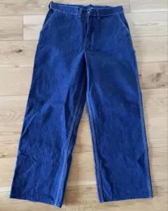 美品！LONGSHOREMAN ウォバッシュ w32 濃紺【ブートレガース期
