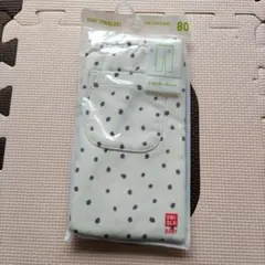 匿名配送！未使用品！UNIQLO BABY 水玉レギンス 80（10分丈）