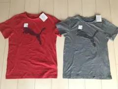 【美品-未使用】160 PUMA プーマ Ｔシャツ 2枚セット