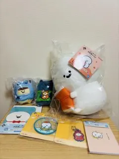 うさまる ぬいぐるみ＆ポーチ、ハンドタオル 5点セット まとめ売り