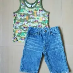 ヒスミニ 110 タンク 105 ハーフパンツ 日本製 セット まとめ売り