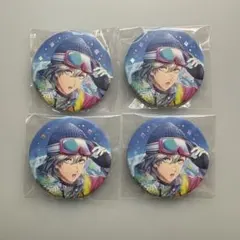 うたプリ　シャニライ　缶バッジ　藍