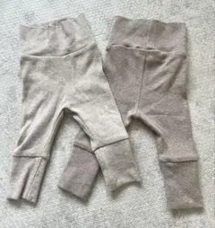 H&M ベビー リブスパッツ レギンス 50-60cm 2枚セットのサムネイル