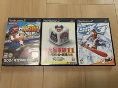 PS2ソフト　3本セット