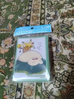 ポケモンカードゲーム スリーブ ピカチュウ カビゴン