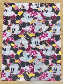 ミニーマウス クリアファイル ディズニーランド