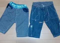 ハーフパンツ 120cm　2点セット