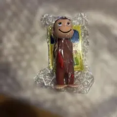 Curious George マスコット キーチェーン付き