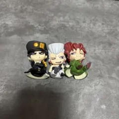 ジョジョの奇妙な冒険 肩ズンfig 3体セット 承太郎 花京院 ポルナレフ