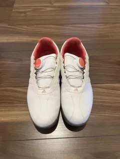 adidas ゴルフシューズ ホワイト/ピンク