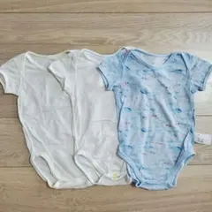 ユニクロ 半袖メッシュボディスーツ 90センチ