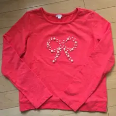 a.v.v コーラルピンク 長袖カットソー 150