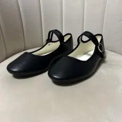 Menuè 1020 BLACKpu バレエシューズ 36のサムネイル