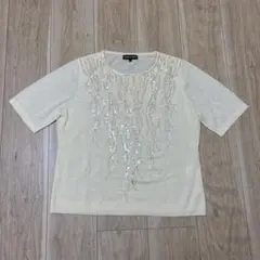 【中古】【美品】LAPINE BLANCHE ラピーヌブランシュ トップス カットソー ビーズ レディース 七分袖＿S23＿s-0789-r23 2026年最新】LAPINE BLANCHE 五分袖・七分袖の人気アイテム - メルカリ