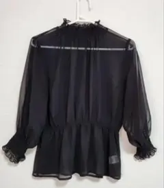 シースルーブラウス トップス