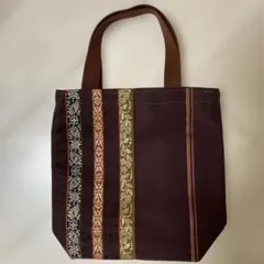 着物リメイク ハンドメイド トートバッグ 着物バッグ 手提げ 一点物