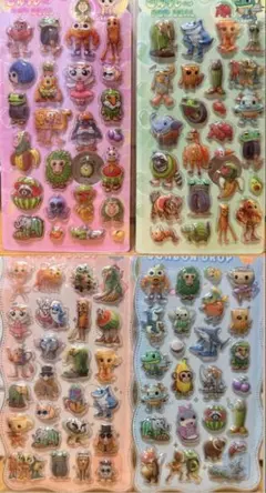 イタリアンブレインロット　ボンボンドロップシール　4枚セット