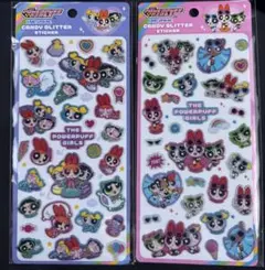 ♡パワパフ　キャンディグリッターシール　まとめ売り♡