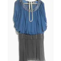 グレースコンチネンタル、ブルーワンピ