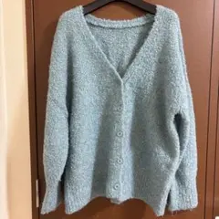 archives 水色 Mサイズ カーディガン