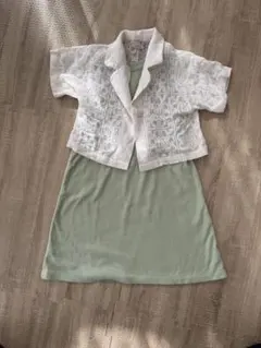 petit main カーディガン・ワンピースセット 100サイズ