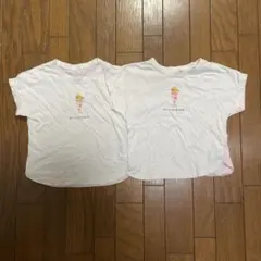 ベビー•キッズ服(女の子)Tシャツ　95cm まとめ売り2点セット