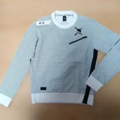 Oakley ストライプ長袖シャツ M