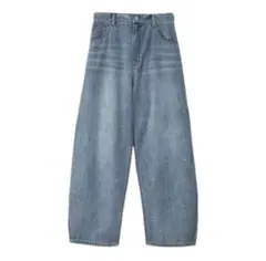 辻希美 AngeCharme アンジュシャルム パールデニムパンツ しまむら