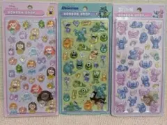 プリンセス　モンスターズインク　スティッチ　 硬いシール