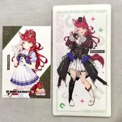 ウマ娘 DMM BANUSY コラボ ポストカード＆チケットホルダー