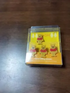 プーさん クリップ 4個