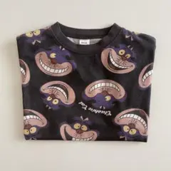 チェシャ猫 不思議の国アリス Tシャツ しまむら (120)新品