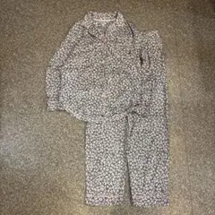 【V】DKNY レオパード柄 パジャマ セットアップ 美品 レディース